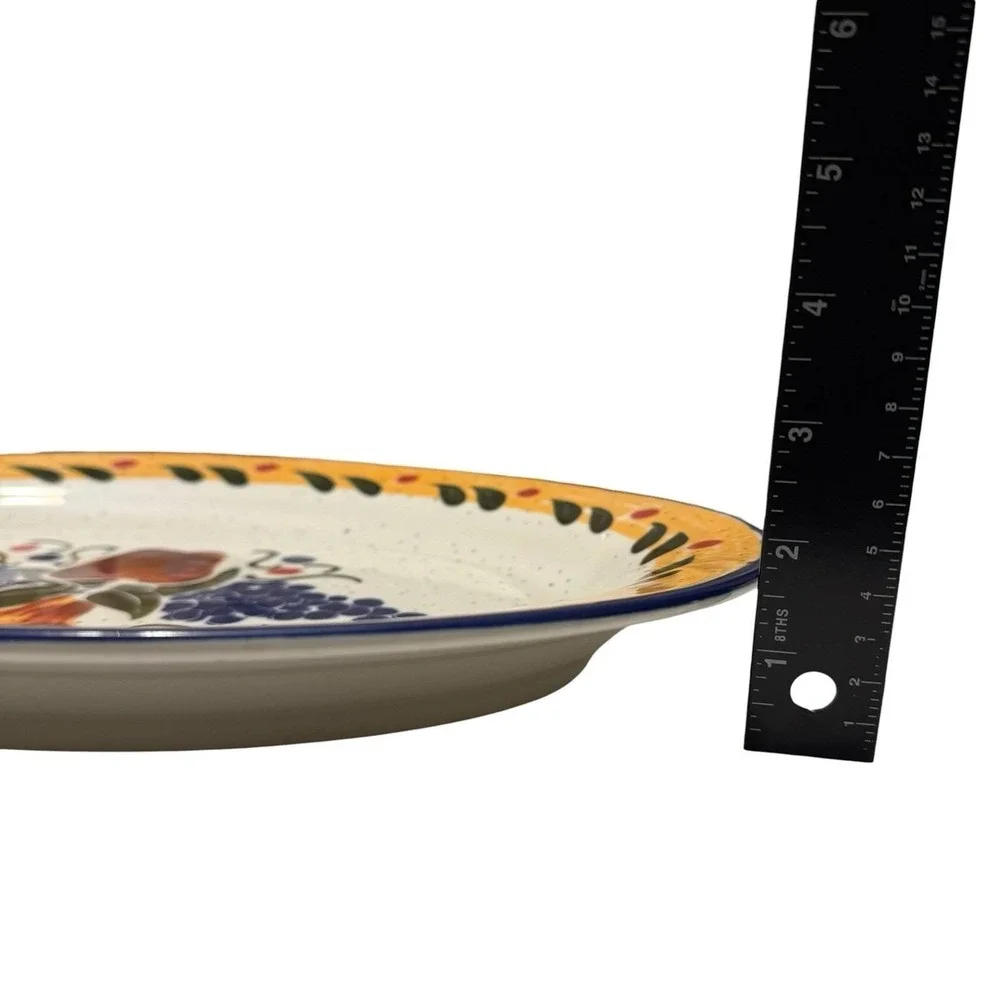 Buffalo China Large‎ Ceramic Oval Serving Platter Restaurant Ware 15